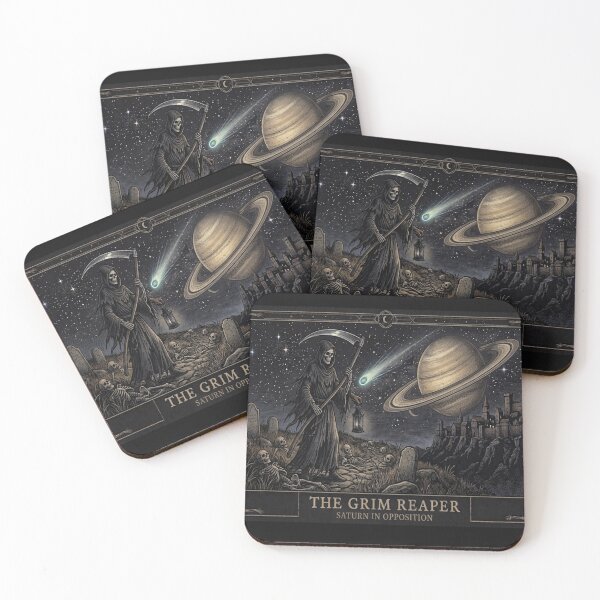 Item preview, Grim Reaper and Saturn designed and sold by GAWPAWshop.