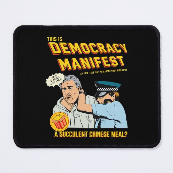 Item preview, Democracy Manifest Succulent Chinese Meal Satire designed and sold by Clahristiansen.