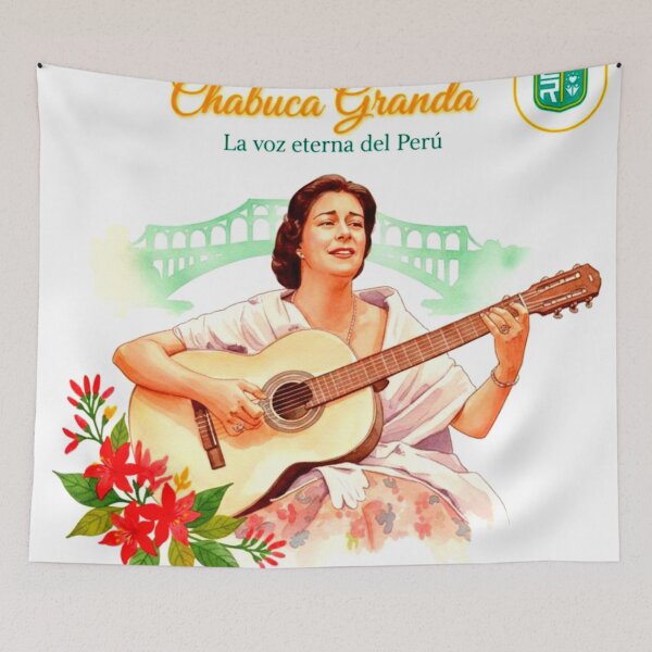 Item preview, Chabuca Granda - Peruvian Folk Legend Poster   designed and sold by Skozr.