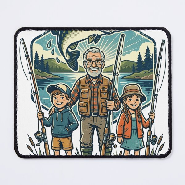 Item preview, Grandpa's Fishing Team designed and sold by meghnad.