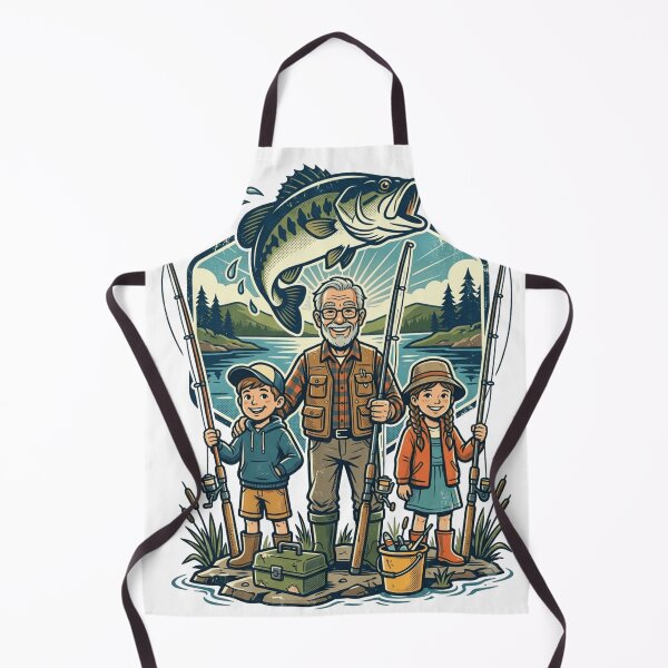 Item preview, Grandpa's Fishing Team designed and sold by meghnad.