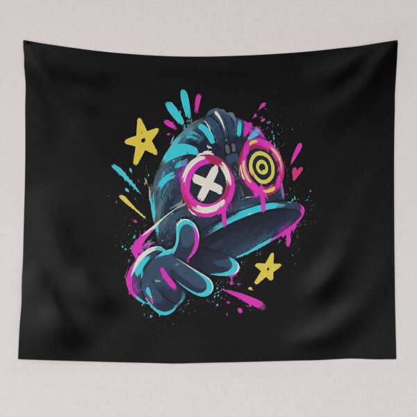 Item preview, Jinx Mask Arcane designed and sold by ConnorHides.