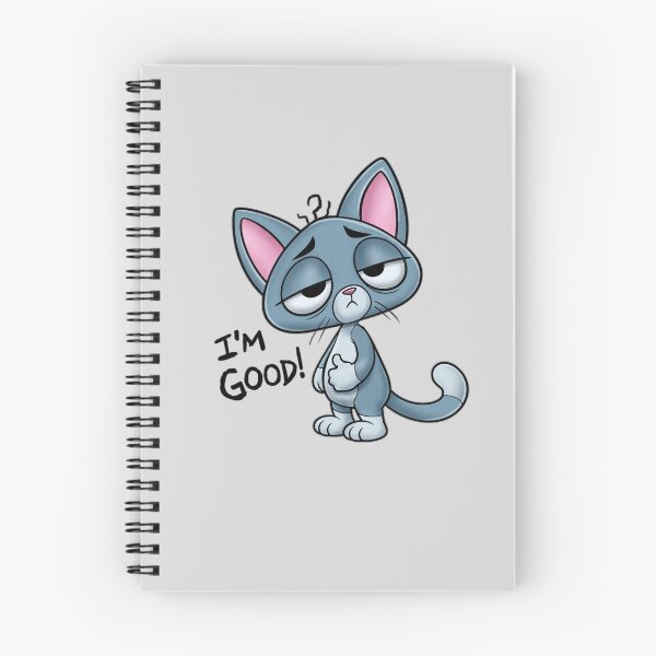 Item preview, Blasé Kitty — I'm Good. designed and sold by Robbgoblin.
