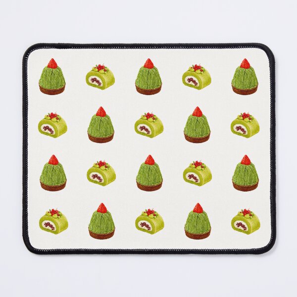 Item preview, Duo Matcha Pattern designed and sold by mmkn.art.