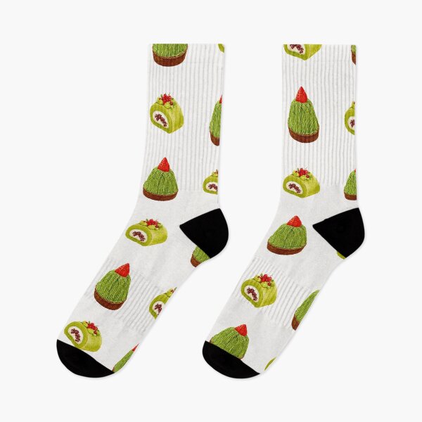 Item preview, Duo Matcha Pattern designed and sold by mmkn.art.