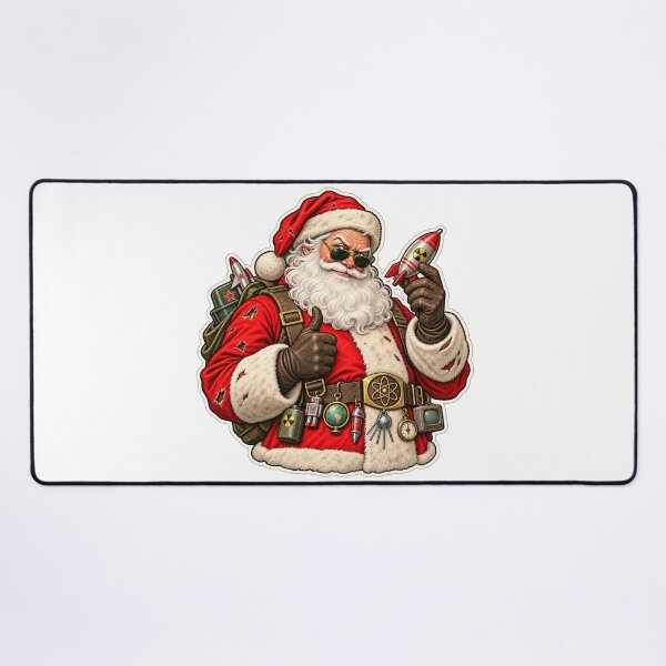 Item preview, Fallout Atomic Santa Approval designed and sold by IllustrifyArts.