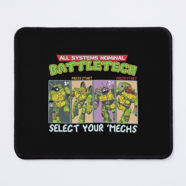 Item preview, Battletech Mech Select All Systems Nominal designed and sold by Clahristiansen.