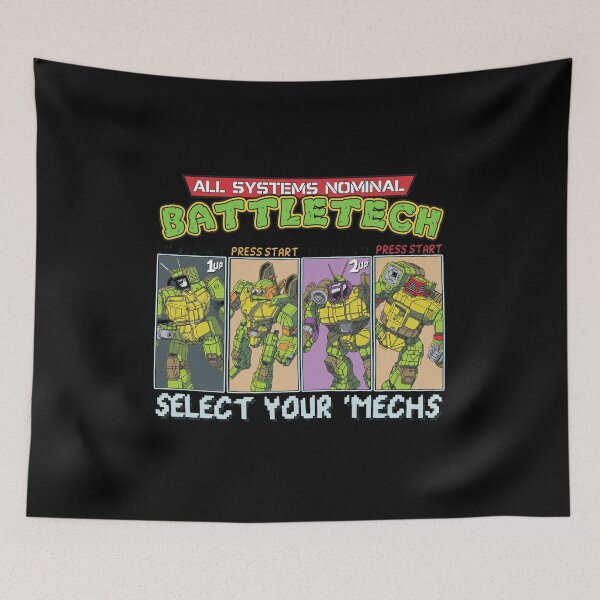 Item preview, Battletech Mech Select All Systems Nominal designed and sold by Clahristiansen.