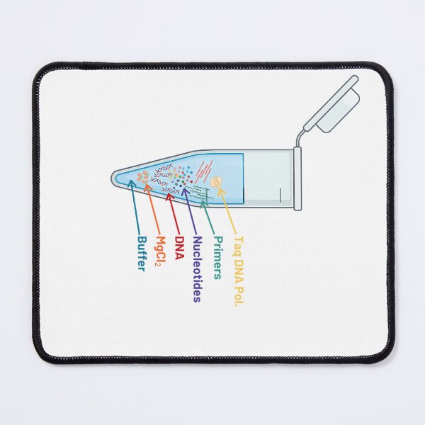 Item preview, The Perfect Pcr Polymerase Chain Reaction Process Steps Chemicals Biology Science Pipette Tubes designed and sold by gulouonneyi.
