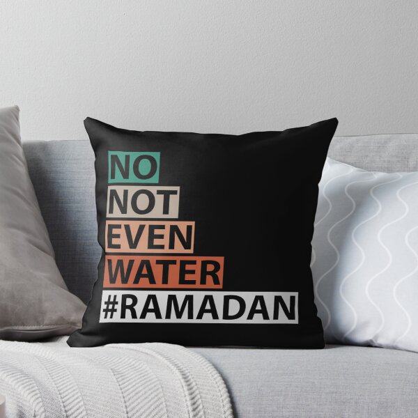 Item preview, No Not Even Water Ramadan Kareem Mubarak Islamic Fasting Muslim designed and sold by Jansdtiftsowich.
