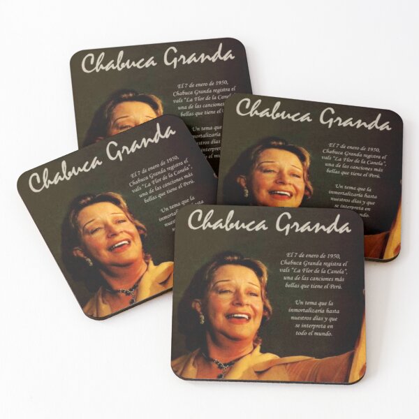Item preview, Chabuca Granda - Peruvian Folk Legend Poster   designed and sold by Skozr.