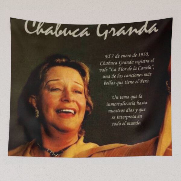 Item preview, Chabuca Granda - Peruvian Folk Legend Poster   designed and sold by Skozr.