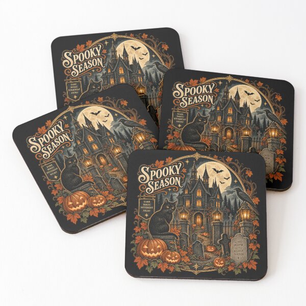 Item preview, Vintage Haunted House Spooky Season Halloween designed and sold by krustybel.