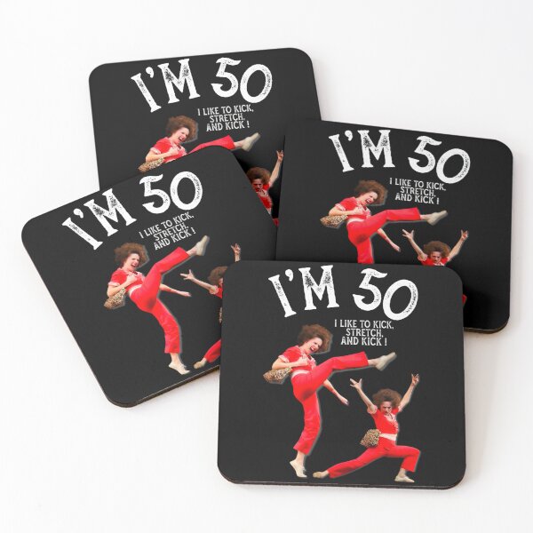 Item preview, Sally O’Malley I’m 50 I like to kick, stretch, and kick!  designed and sold by RubyeReing.