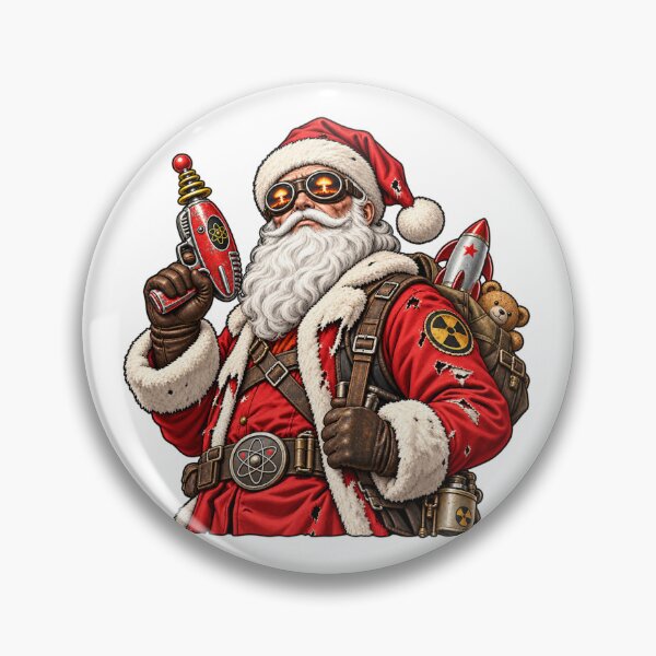 Item preview, Fallout Atomic Santa Red Alert designed and sold by IllustrifyArts.