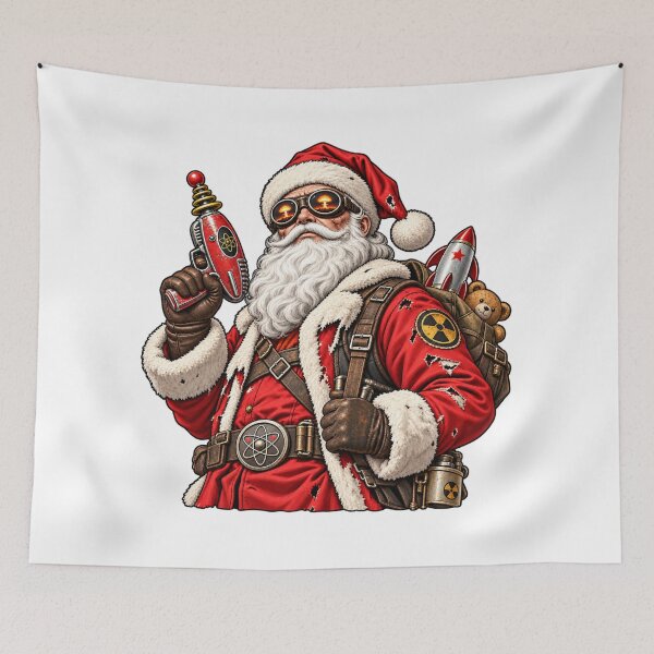 Item preview, Fallout Atomic Santa Red Alert designed and sold by IllustrifyArts.