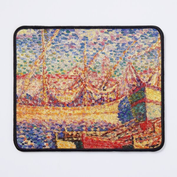 Item preview, Boats in the port of st. tropez designed and sold by NeonCanvasDream.