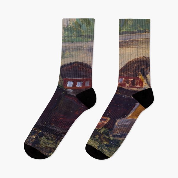 Item preview, Barges designed and sold by NeonCanvasDream.