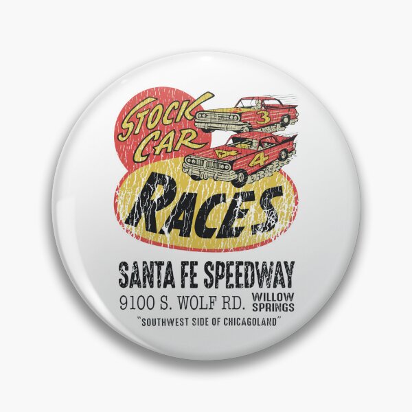 Item preview, Retro Stock Car Races Santa Fe Speedway  designed and sold by Clahristiansen.