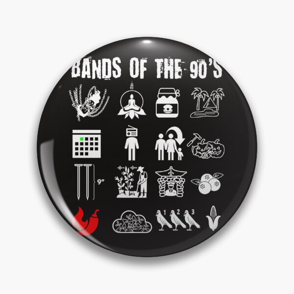 Artikelvorschau, Witzige, nerdige und legendäre Alternative-Rock-Bands der 90er Jahre entworfen und verkauft von GonzaloWiegan.