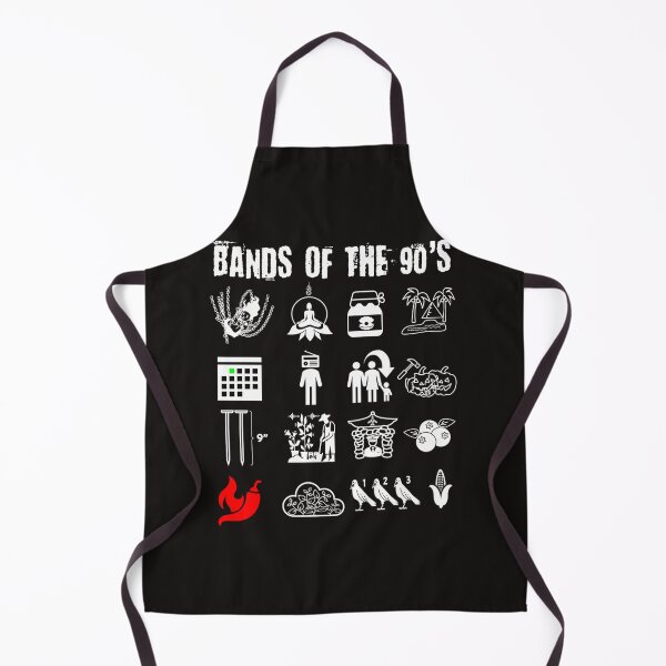 Item preview, Funny Nerdy Iconic Alternative Rock Bands Of The 90S designed and sold by GonzaloWiegan.