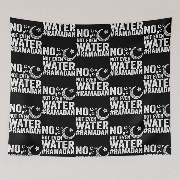 Item preview, No Not Even Water Ramadanramadanfastingramadan Mubarakeid Shirtislamicmuslimramadan Kareem designed and sold by Jansdtiftsowich.