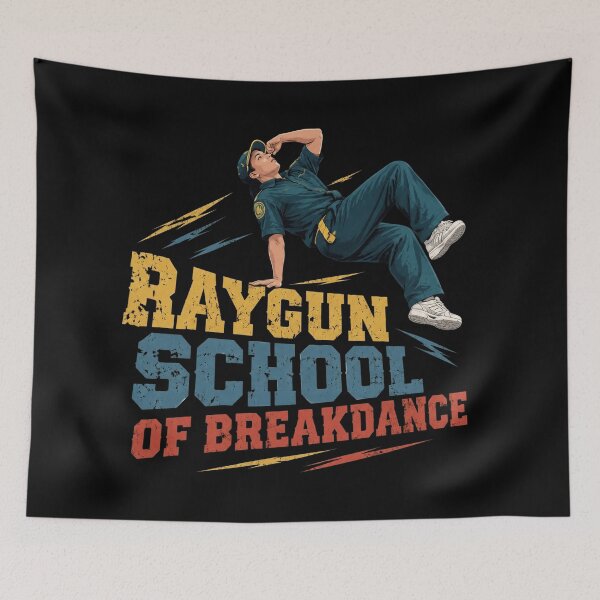 Item preview, Raygun School Breakdance designed and sold by DebellismyrArts.