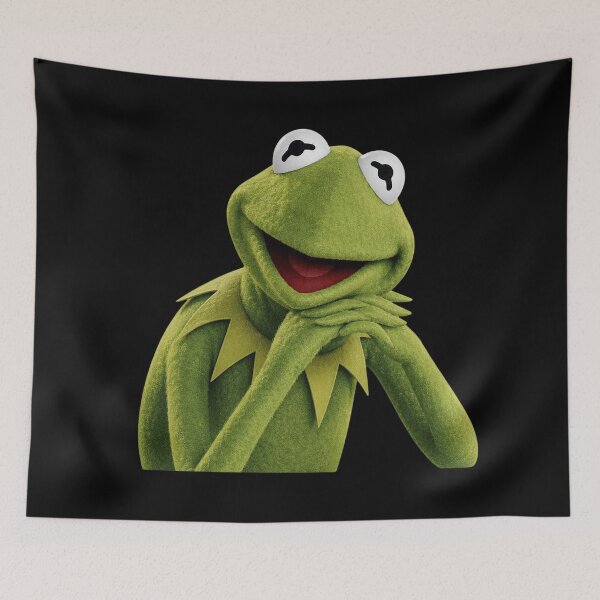 Item preview, Kermit the Frog Grin designed and sold by delila8a8e.