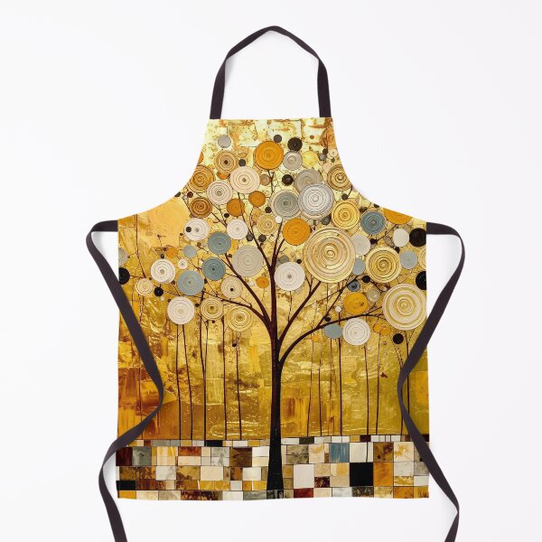 Item preview, Golden Tree of Life in Gustav Klimt Style designed and sold by Vicky Brago-Mitchell®.