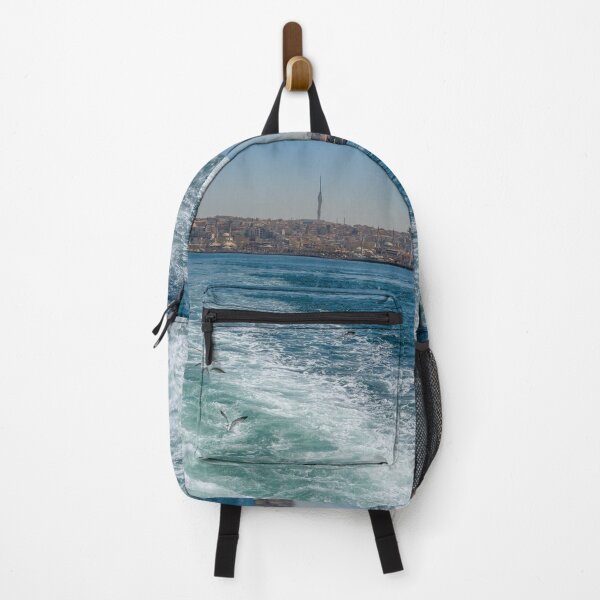 Item preview, Gulls Flying in the Bosphorus Strait, Istanbul, Turkiye designed and sold by SafariByMarisa.