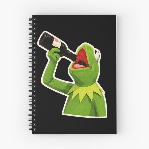 Item preview, Kermit Bottle Meme designed and sold by delila8a8e.