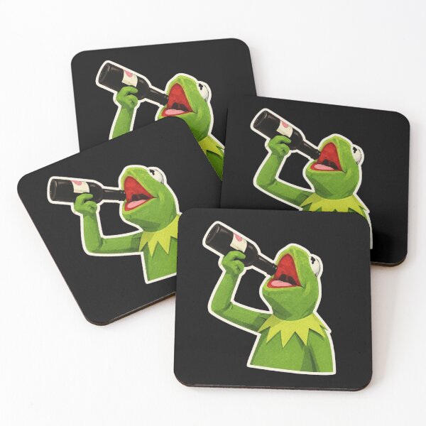 Artikelvorschau, Kermit-Flaschen-Meme entworfen und verkauft von delila8a8e.