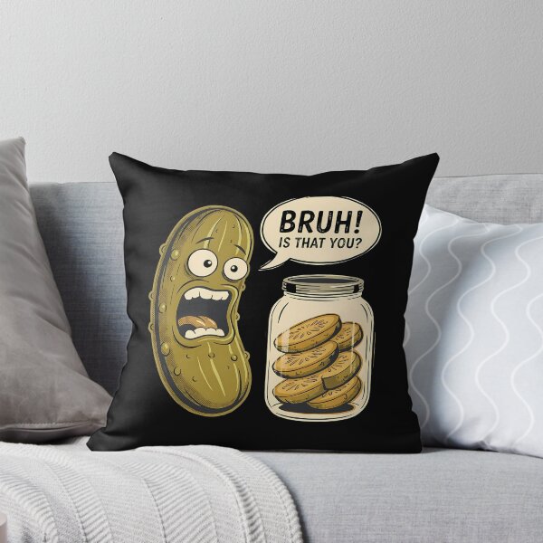 Item preview, Dirty Pickle Bruh Is That You Funny Cartoon designed and sold by HarrisonSteere.