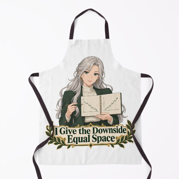 Item preview, Give the Downside Equal Space Anime Trader Art designed and sold by Bikivuno.