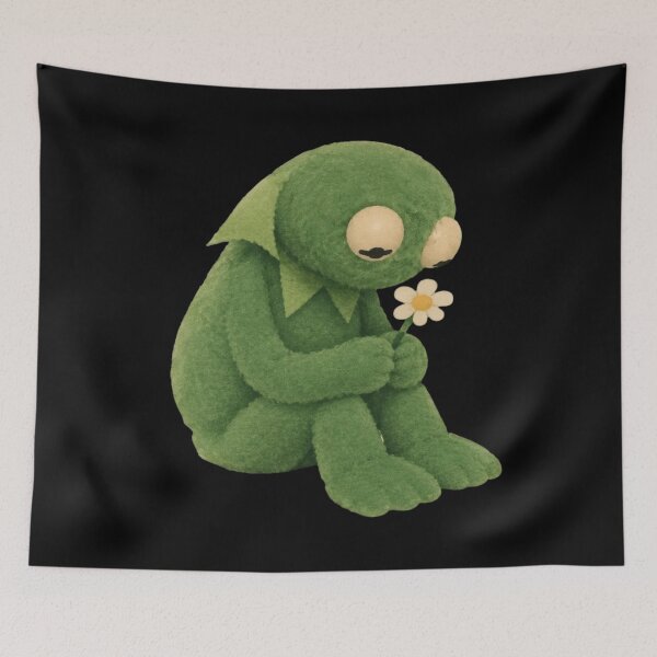 Item preview, Kermit the Frog Flower designed and sold by delila8a8e.