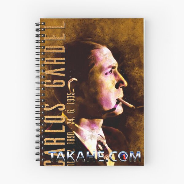 Item preview, Carlos Gardel - Rey del Tango Póster designed and sold by Skozr.