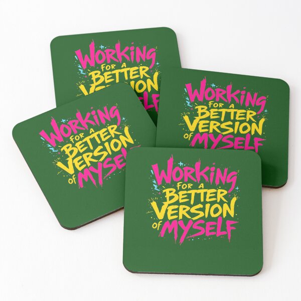 Item preview, Working For A Better Version Of Myself 519 designed and sold by PeacockHub.