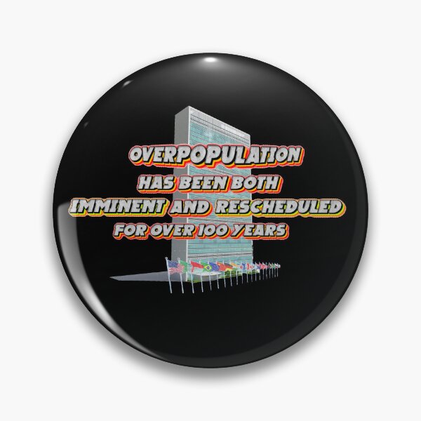 Item preview, overpopulation truth news logo designed and sold by VWscout2.