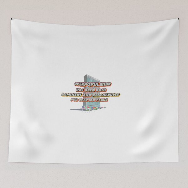 Item preview, overpopulation truth news logo designed and sold by VWscout2.