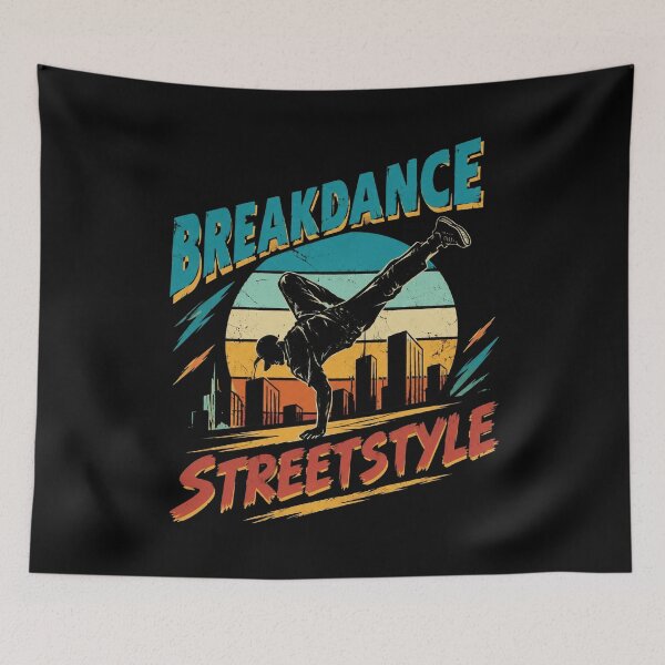 Item preview, Breakdance Streetstyle Retro designed and sold by DebellismyrArts.