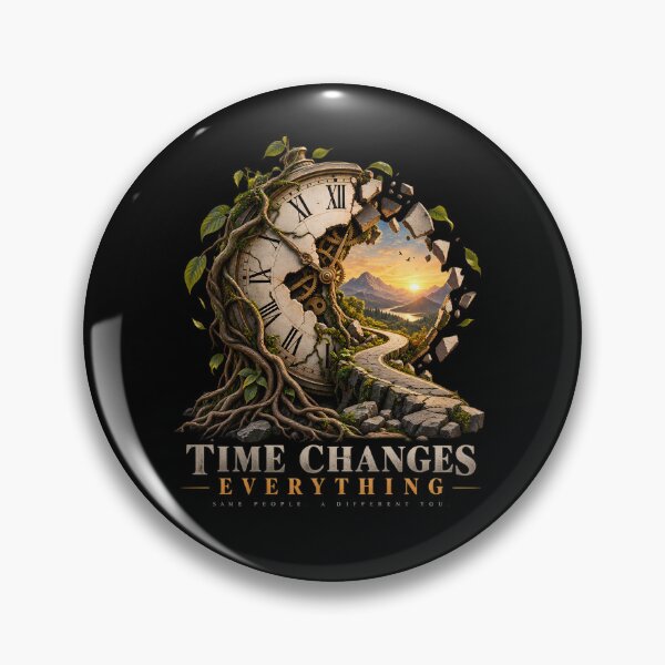 Item preview, Time Changes Everything Clock designed and sold by Mr Brain.
