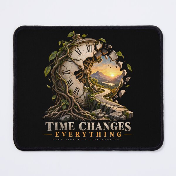 Item preview, Time Changes Everything Clock designed and sold by Mr Brain.