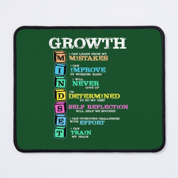 Item preview, Brain Growth Mindset Motivation Gift Grunge 412 designed and sold by PeacockHub.