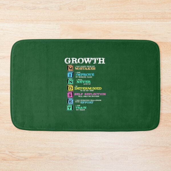 Item preview, Brain Growth Mindset Motivation Gift Grunge 412 designed and sold by PeacockHub.