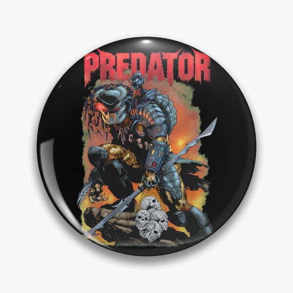 Item preview, Predator Fierce Hunter Skulls Sci-Fi Action Artwork designed and sold by GINAMILTON12.