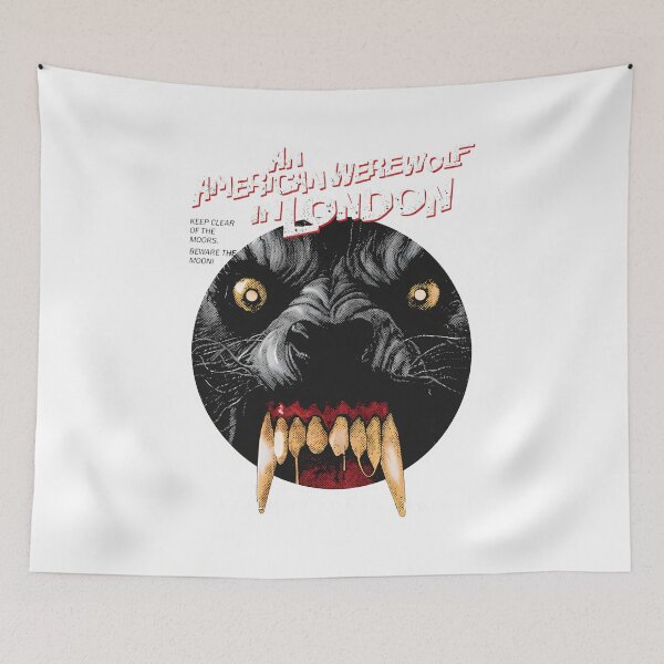 Item preview, An American Werewolf In London Movie Poster designed and sold by GINAMILTON12.