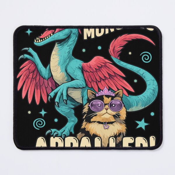Item preview, Mongo Is Appalled Velociraptor Cat Crown designed and sold by GINAMILTON12.