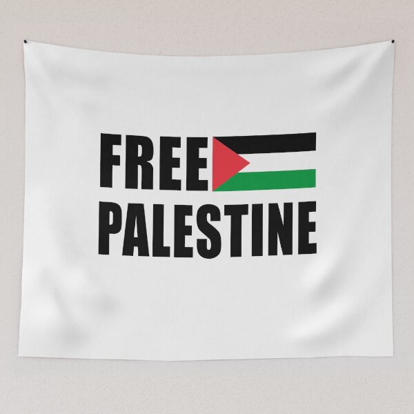 Item preview, FREE PALESTINE WITH FLAG designed and sold by LoveAndDefiance.