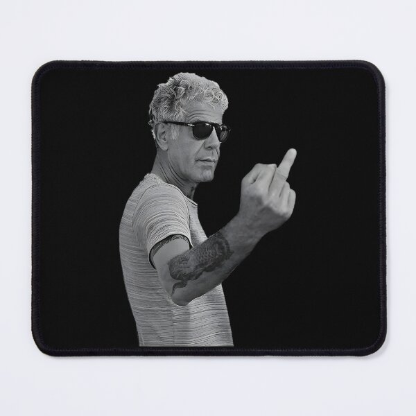Item preview, Anthony Bourdain Legend Middle Finger Style designed and sold by RubyeReing.
