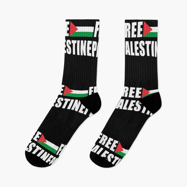 Aperçu de l'œuvre PALESTINE LIBRE AVEC DRAPEAU créée et vendue par LoveAndDefiance.